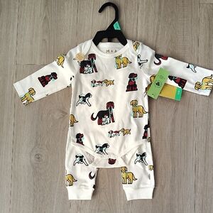 Monica And Andy Organic Cotton Playset Two Piece